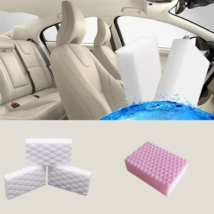 Melamine sponge suppliers car washing compressed thick large cleaning melamine nano foam magic melamine resin eraser sponges