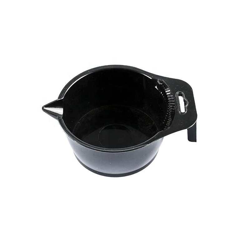 black white small plastic tint bowls hair color dyeing bowl personalized colored mixing bowls