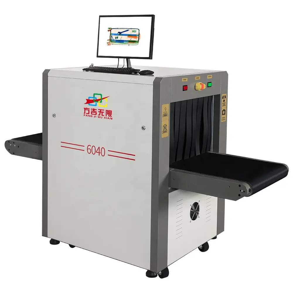 FJWX Discounted Price Tunnel Size 600*400 MM Airport X RAY Security Baggage Luggage Scanner Machine for Parcels Inspection
