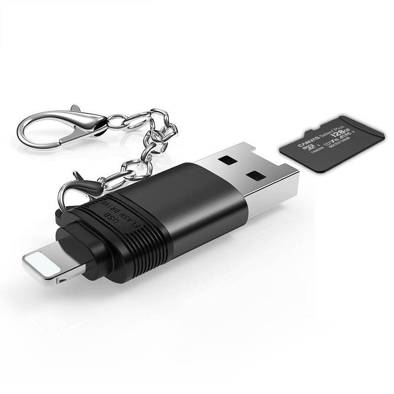 Устройство для чтения карт памяти Micro SD, 2 в 1, usb 2,0, SD