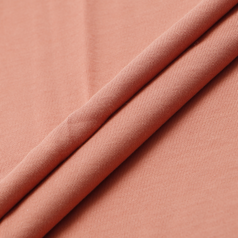 QS4108 Factory Price High Quality 40s 100% Combed Cotton Interlock Double-side Knitting Fabric for Clothing T-shirt Casual Wear