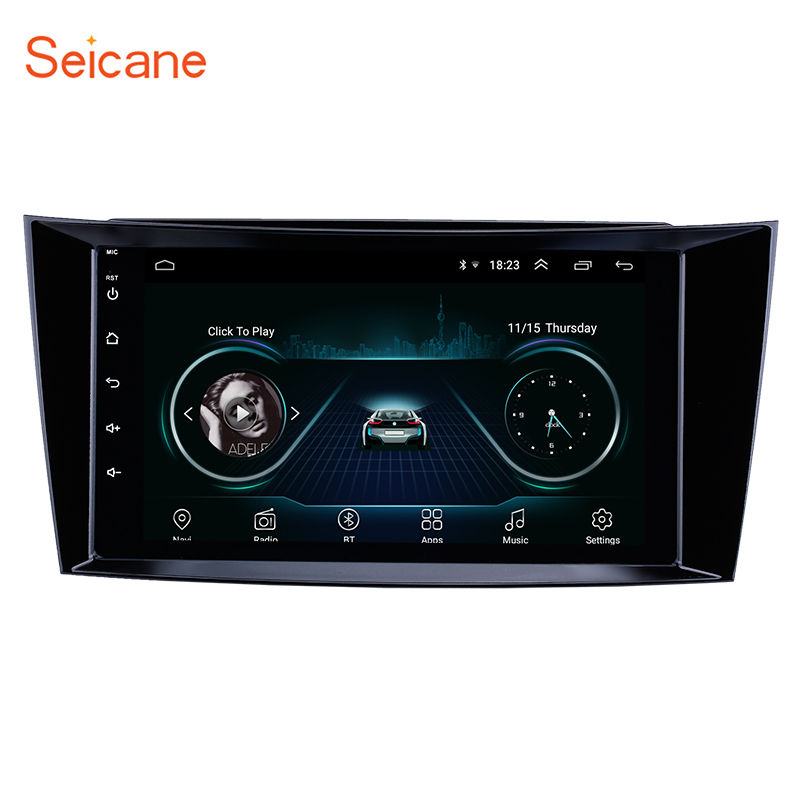 8 дюймов Android 9,1 GPS навигации радио стерео для Mercedes Benz e-класс W211 CLS W219 CLK W209 g-класс W463 2001-2010