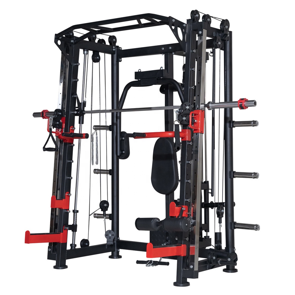 Индивидуальное многофункциональное оборудование для тренажерного зала Smith Machine с дополнительным цветом