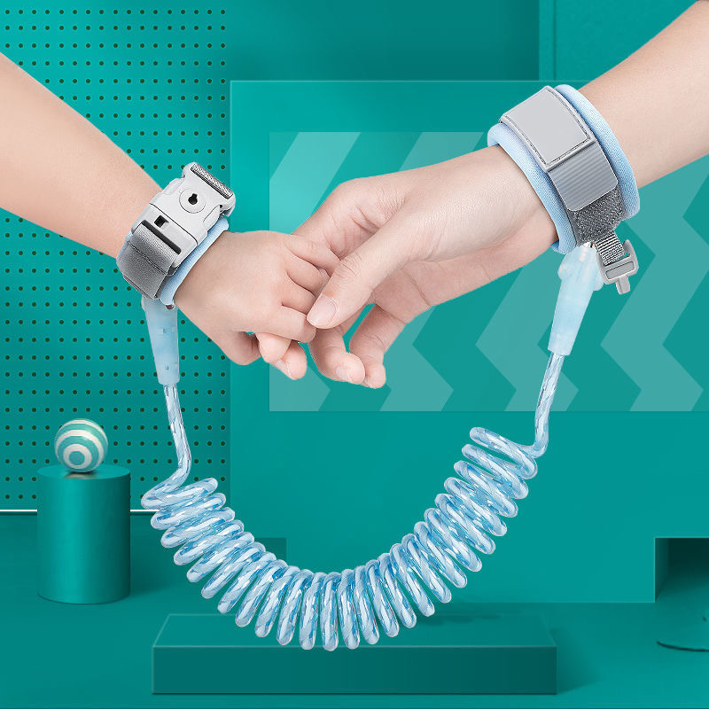 Toddler Harness 360 Degree Rotating Connectors safety wrist link anti lost key chain