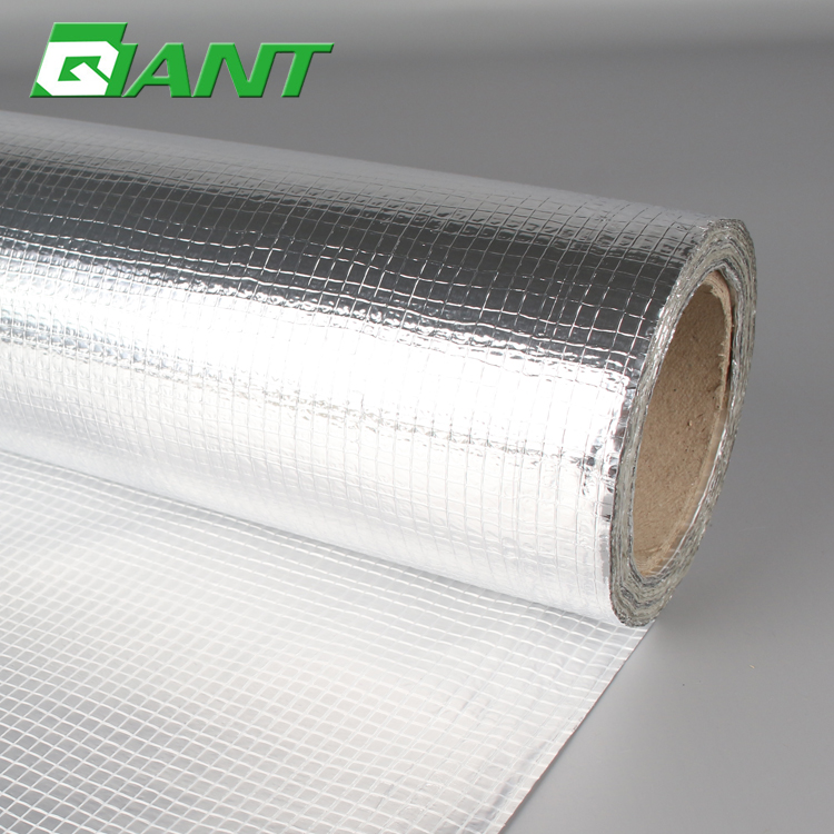 aluminum foil fiberglass mesh coated with PE film insulation foil material