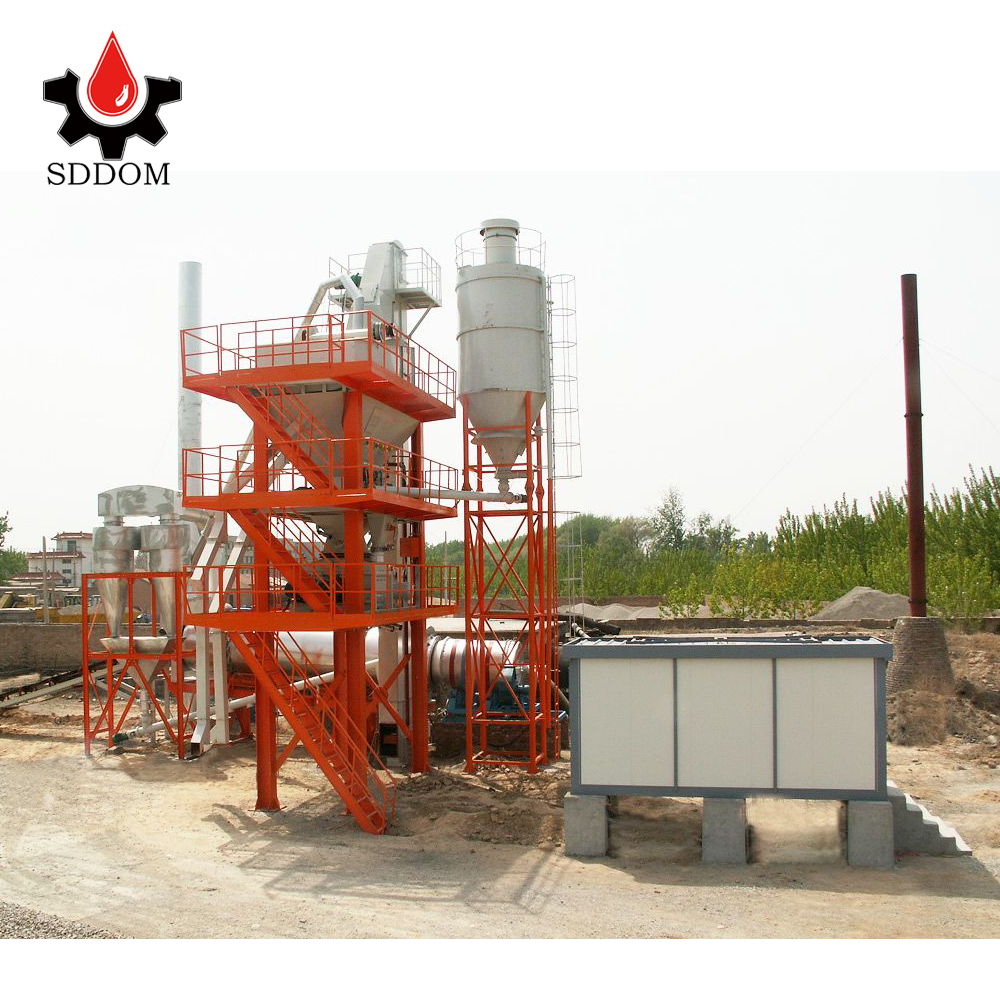 Stationary Alq100 Refurbished Asphalt Mixing Plant Model No Dwap 500 Mobile Asphalt Mixing Mini Asphalt Plant