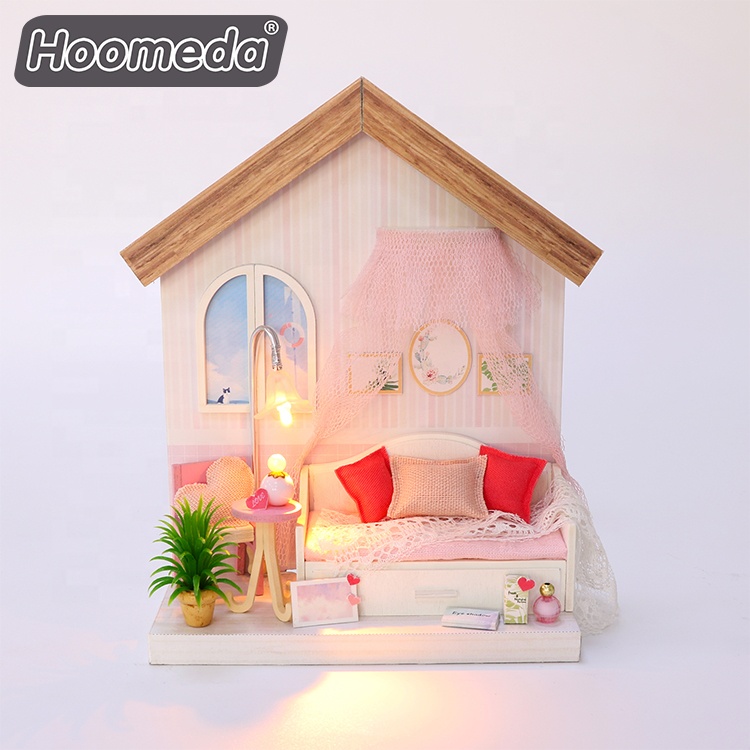 Товары Hoomeda 2019, обучающая игрушка «сделай сам», 3d деревянный дом