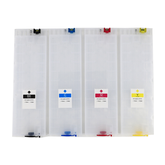 Compatible for epson wfc878r refillable cartridge c879r t05a t05b refillable ink cartridge