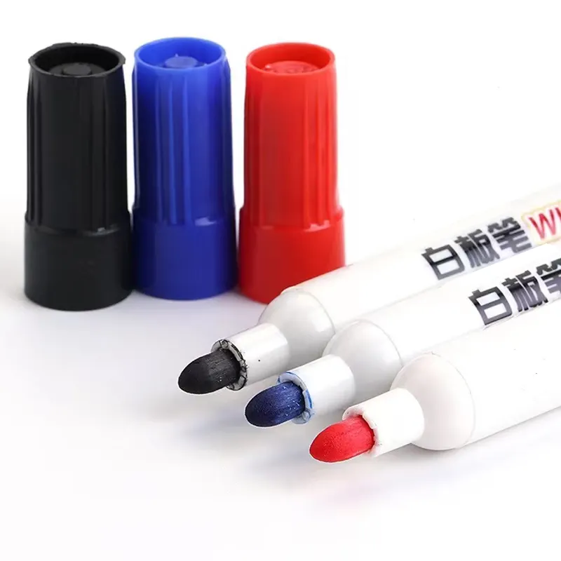Wholesale Classic Durable Dry Erase Marker 3-color Custom Whiteboard Marker