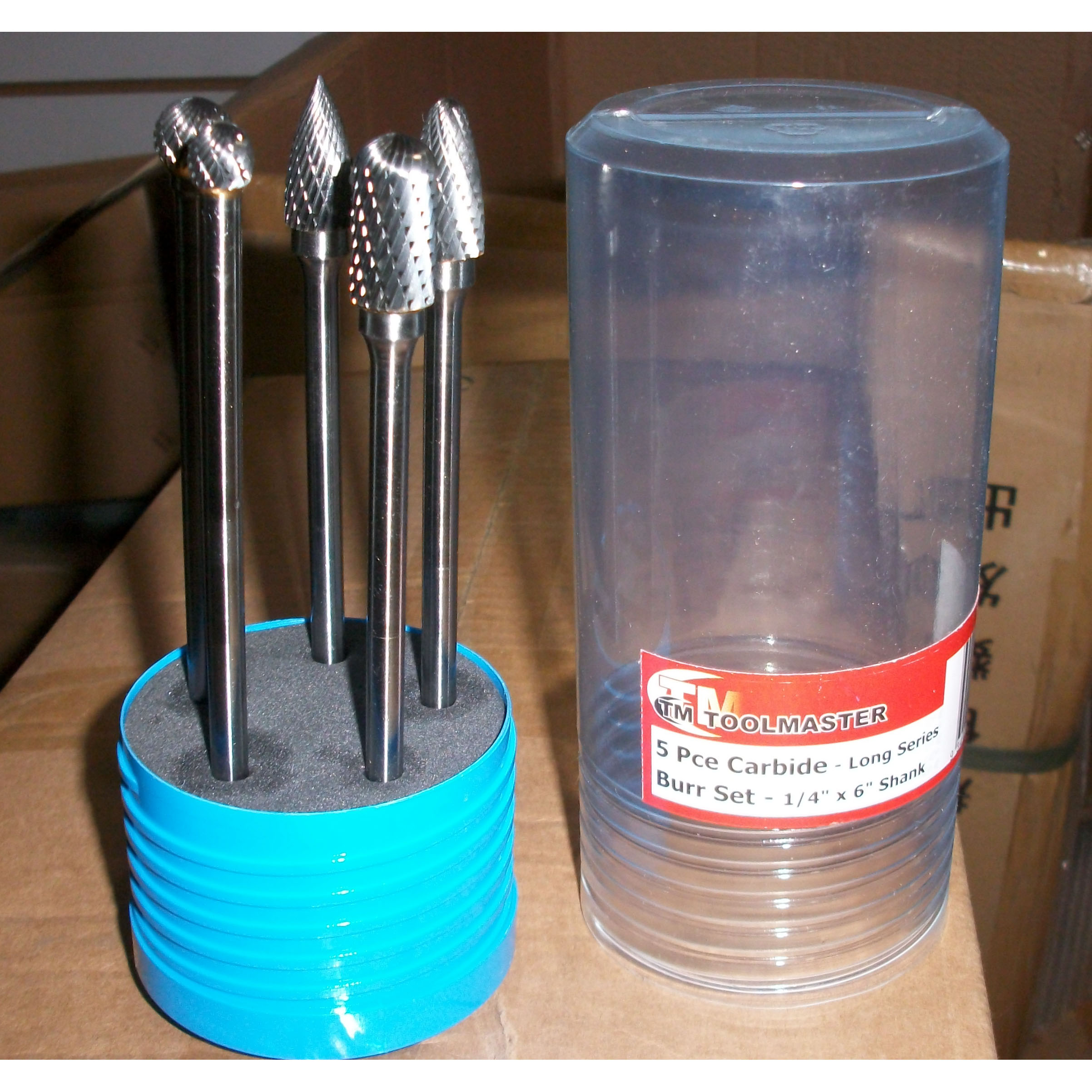 tungsten double cut metric/inch power tool pats 5pcs long series carbide burrs suit/rotary files set