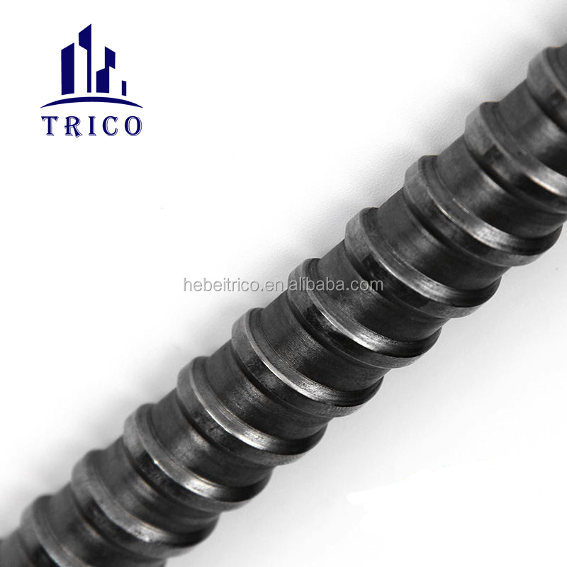 Building Material High Tensile 180Kn Formwork Steel Tie Rod Tie Bar System and Formwork Accessories