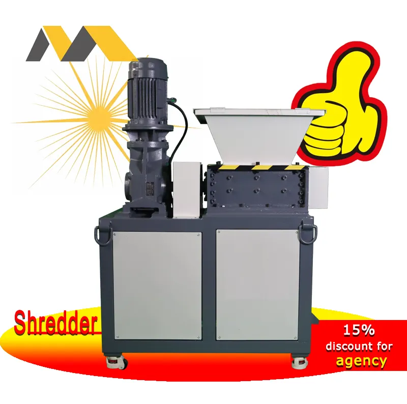 Hard Drive Crusher / Electric Commercial Ewaste Shredder / Mechanical Shredder Machinery Machine For Sale