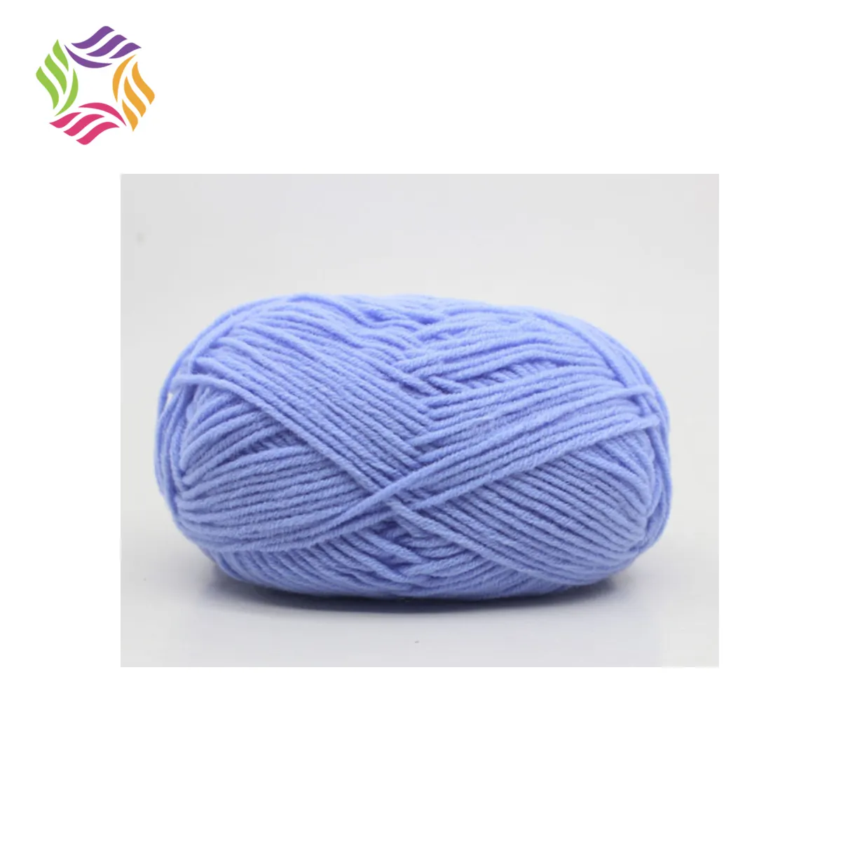 Baby Cotton Yarn Charmkey Cheap Price Bright Color 5 Ply 2.5 Mm Milk Cotton Yarn 50g For Hand Knitting Baby Sweater Soft Hat Free Sample In Stock