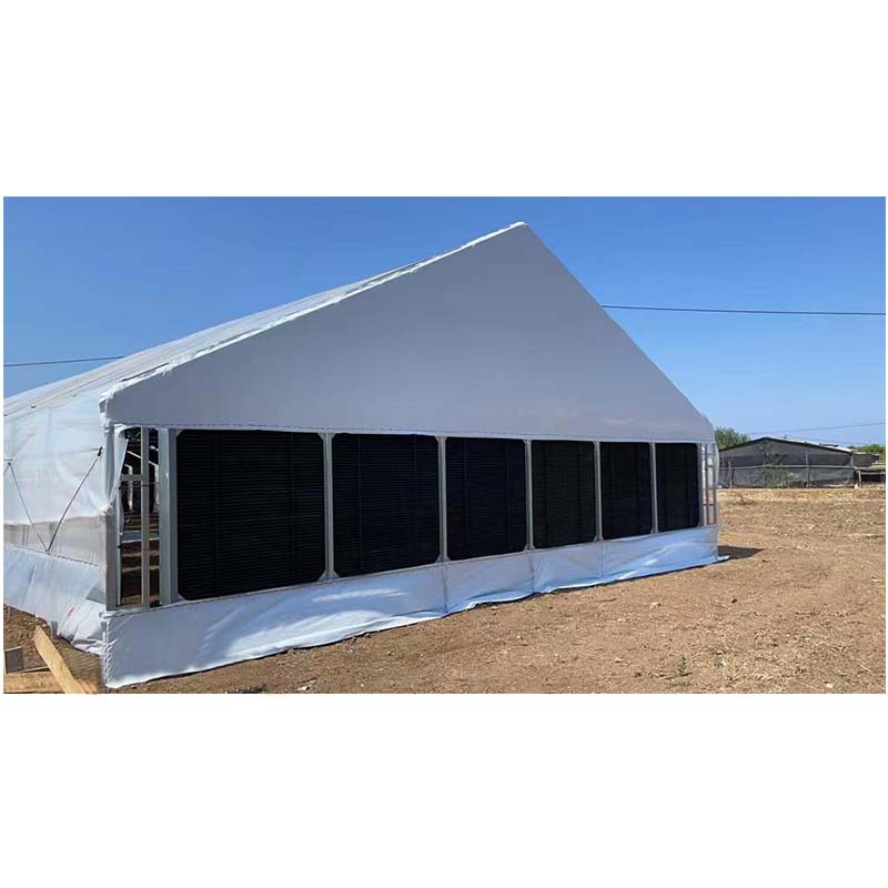 real project high end blackout system Light deprivation greenhouse advanced green house