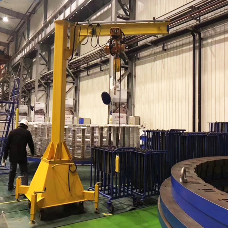 Подвижный 360 градусов Поворотный кронштейн 500 кг 0.5ton 3 тонны 5ton пол мобильный стреловой кран производитель