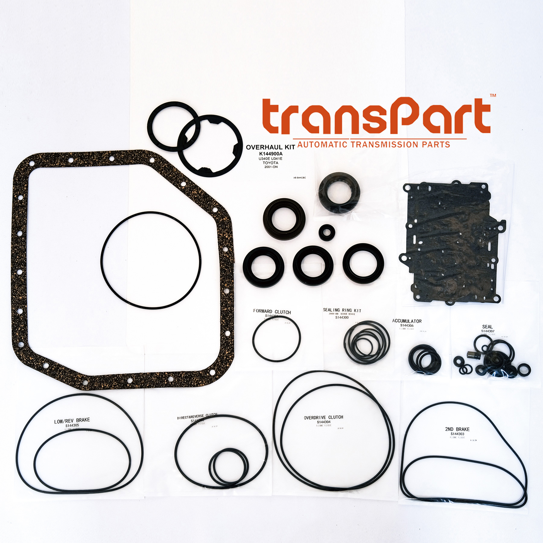 U340E U341E Automatic Transmission Gearbox Overhaul kit Seal Kit for TOYOTA Manufacturer Direct selling