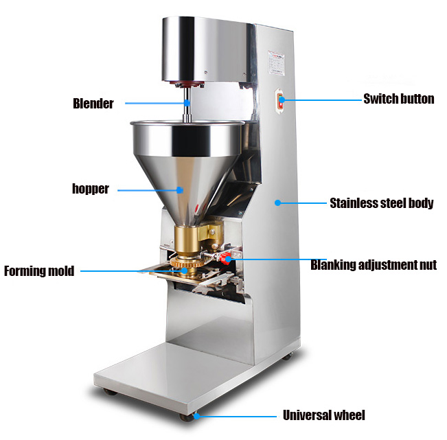 high-quality meatball making machine hot-selling automatic meatball machine for household use