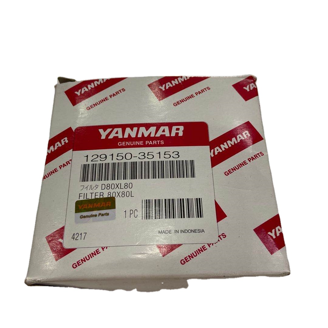 Фильтр Yanmar оригинальная деталь оригинальная фабрика 129150-35153 4tnv98