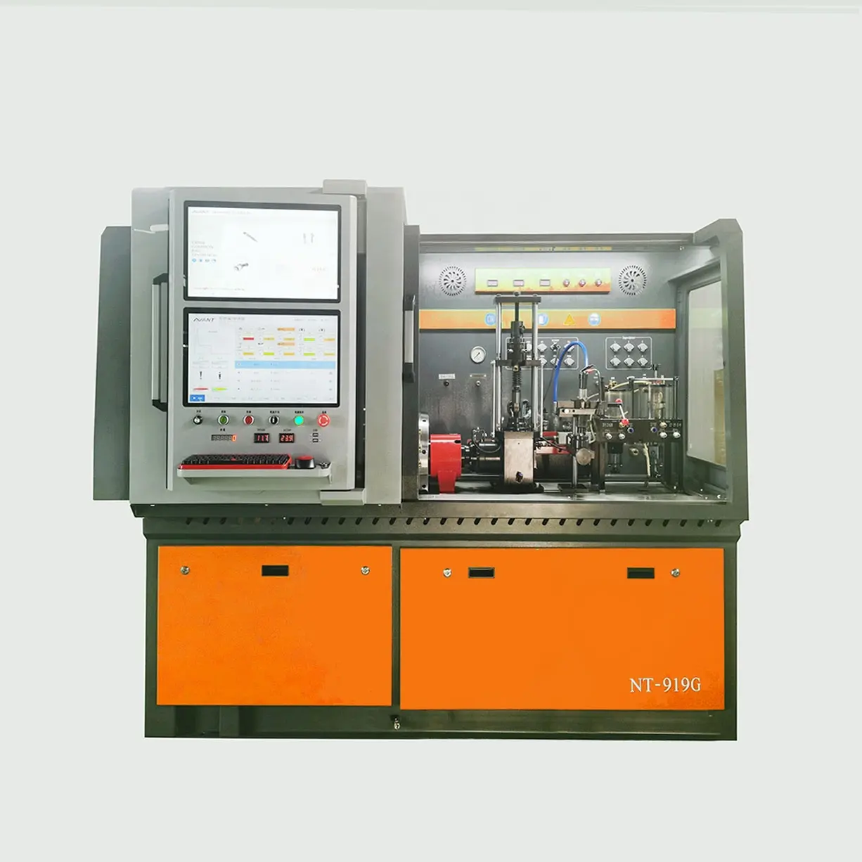 Multi-functional testing machine injector pump   repair test bench with QR coding function For Distributors