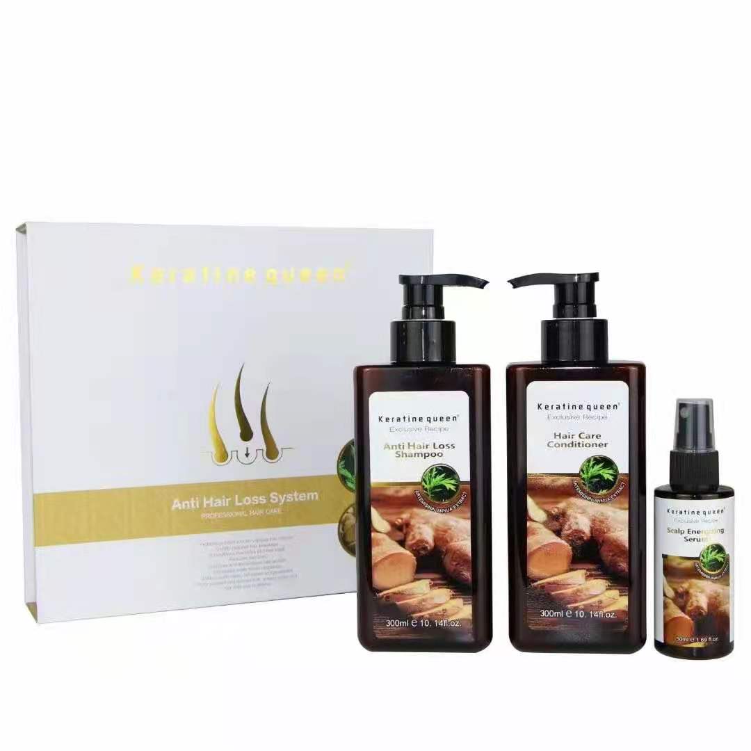 Artemisia Extract Anti-alopecia Caffeine Stimulating Hair regeneration Shampoo/Conditioner/Hairl oil
