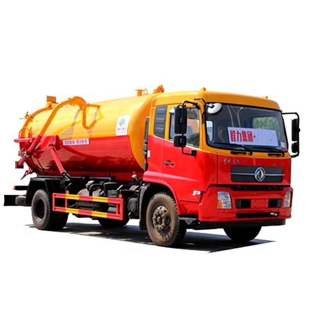 Dongfeng 12000L вакуумный бак канализации всасывания и высокого давления струи воды тематические товары про рептилий и земноводных грузовик