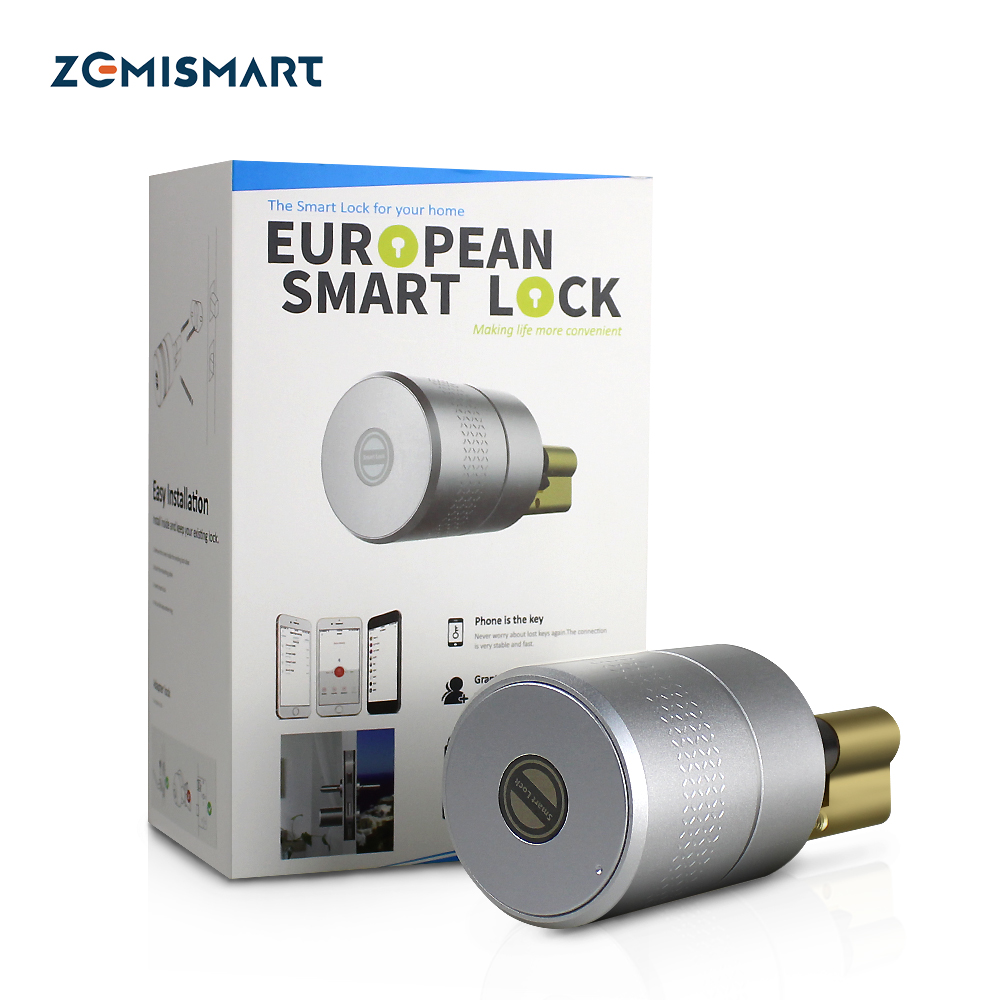 Умный Замок доступа Zemismart Tuya, новый модифицированный замок двери Zigbee