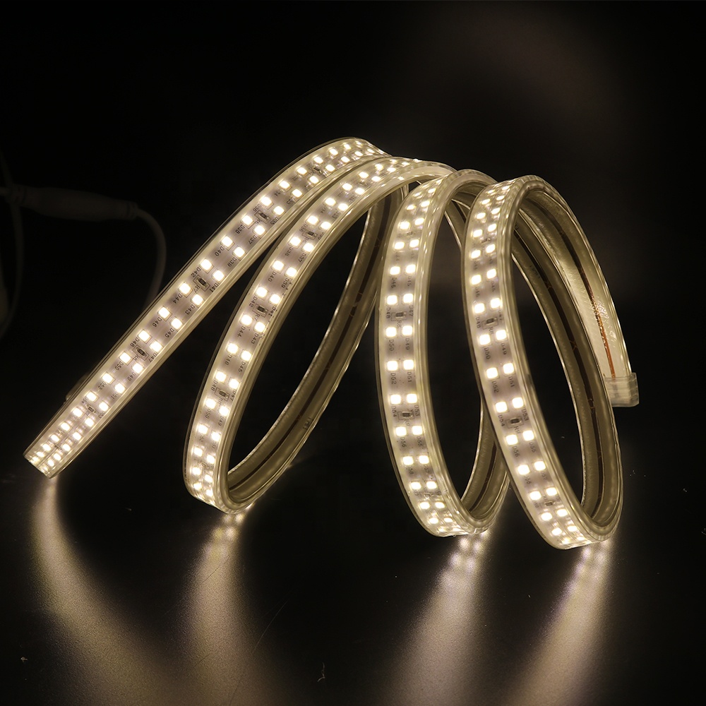 Высокое качество 3528 2835 5050 5730 150LED 300LED 600LED 220V затемнения Epistar Светодиодная лента с usb-питанием