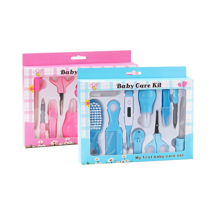 Wholesale beauty 10 PCS other supplies Baby Care Grooming Kit products accessories baby manicure set item bebe nail trimmer gift