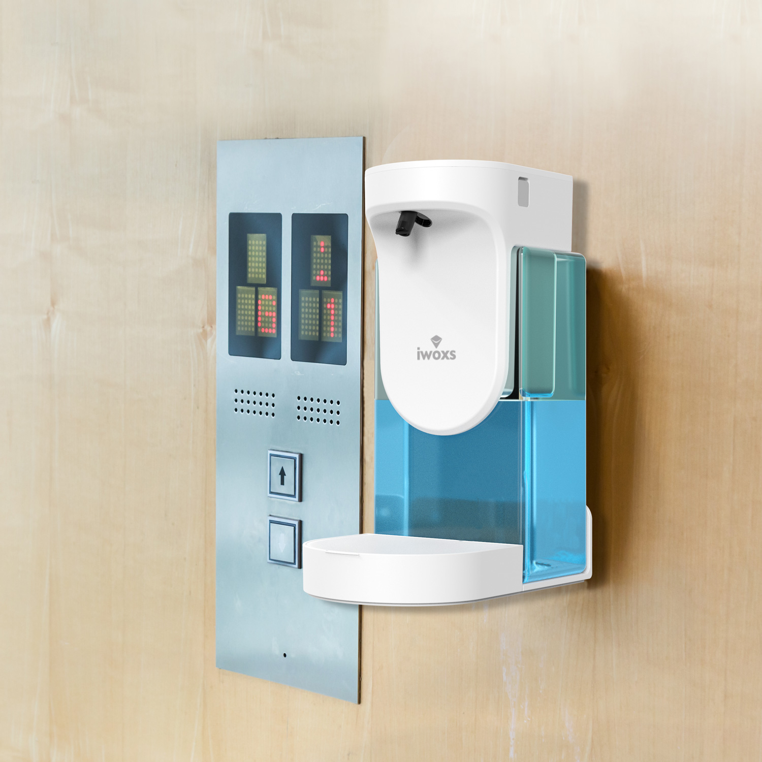 800ML ABS PP Hotel soap dispenser Private Model odm design liquid soap dispenser automatic kitchen soap dispenser