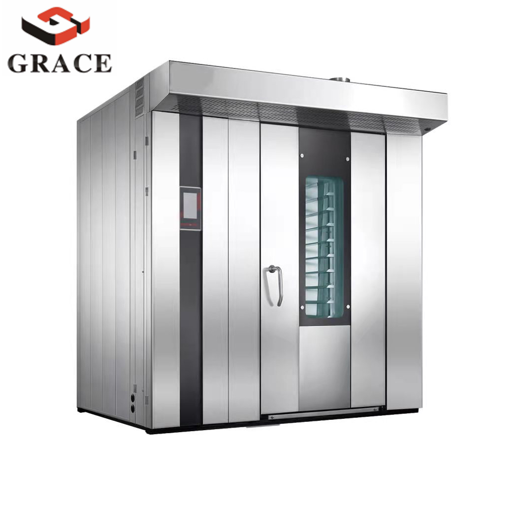 Grace Commercial Baking Equipment 32 Trays Rotary Gas Oven Baking Equipment for sale