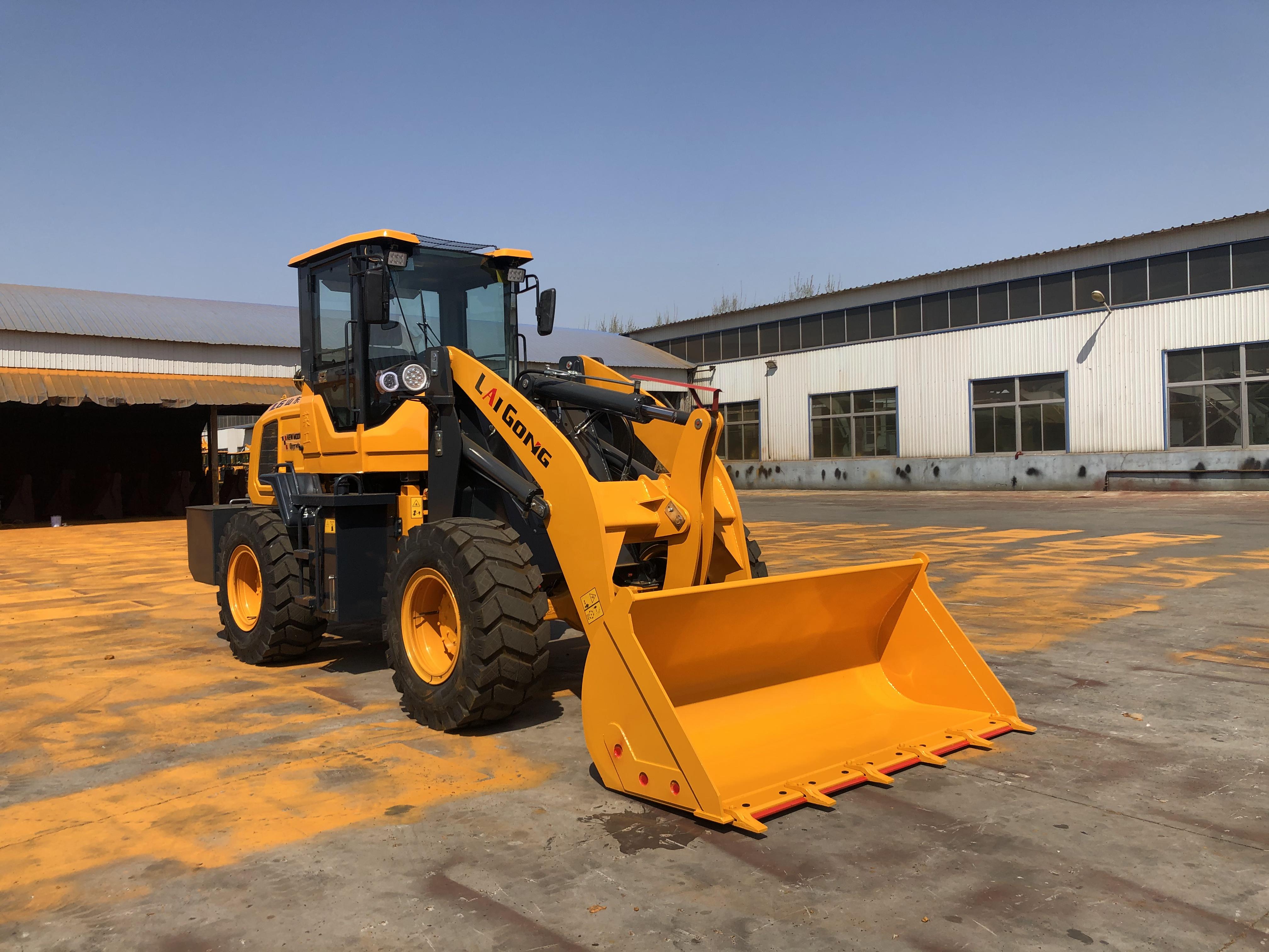 LAIGONG LG936 Factory Supply Wholesale Earth-moving Machinery Smallest Electric Wheel Loaders Front End Wheel Loader for Sale