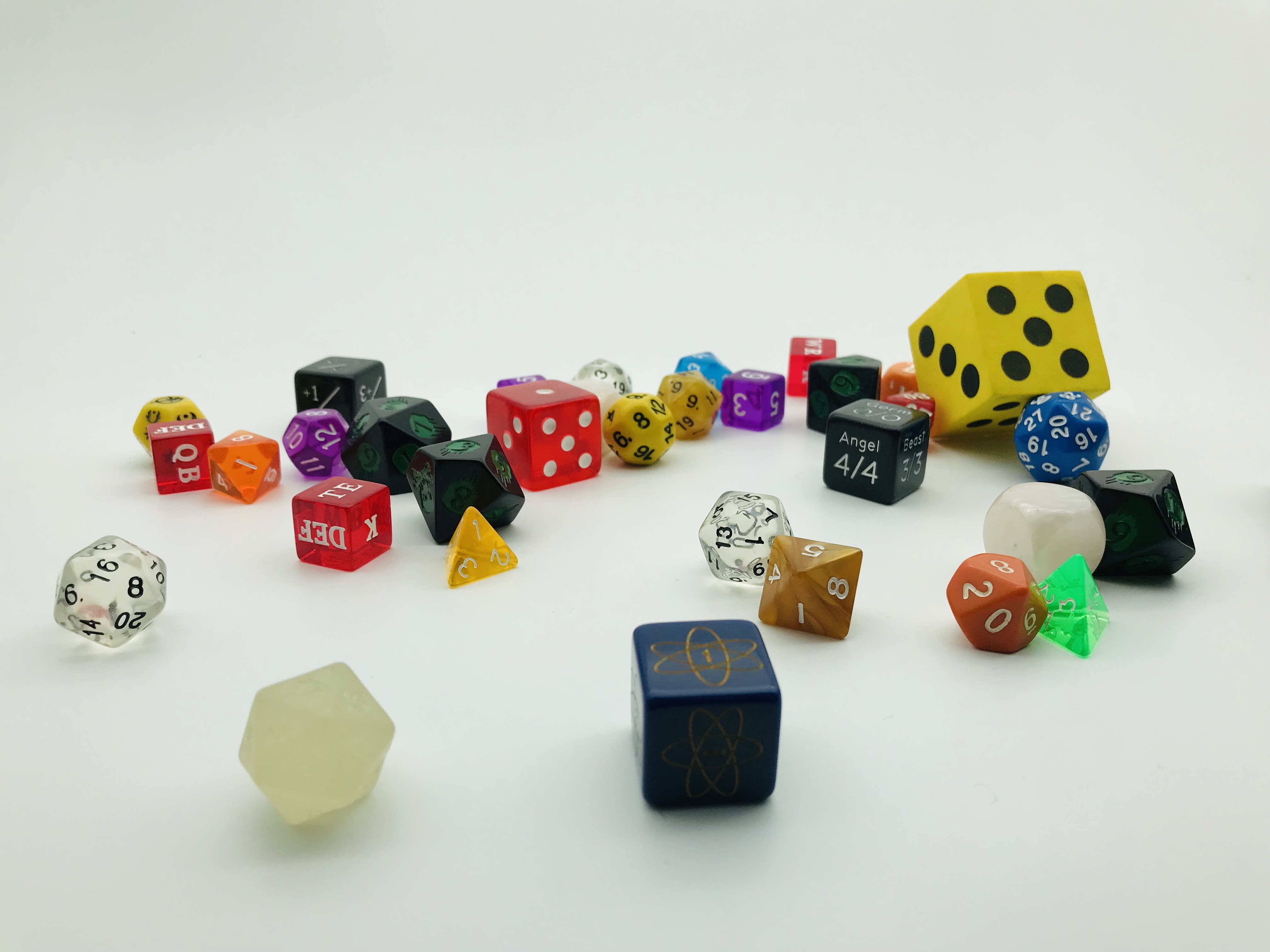 Оптовая продажа на заказ 7 шт игра многогранные кости набор для подземелья и дракона