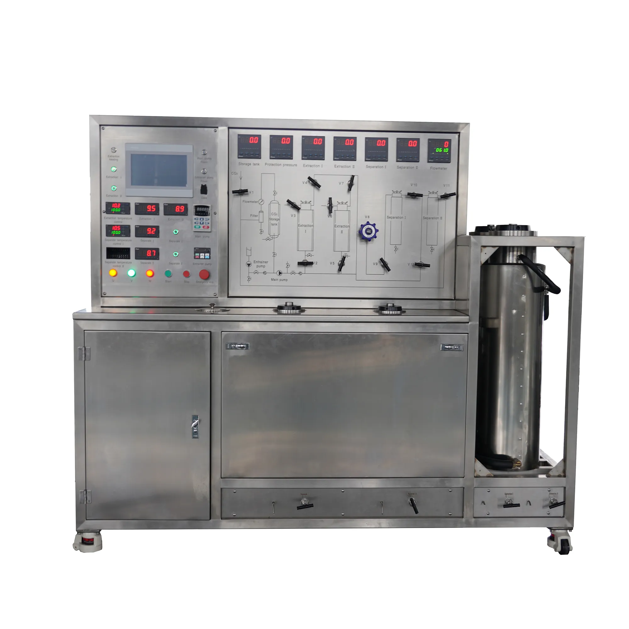 Supercritical CO2 Extraction Machine with 20L capacity