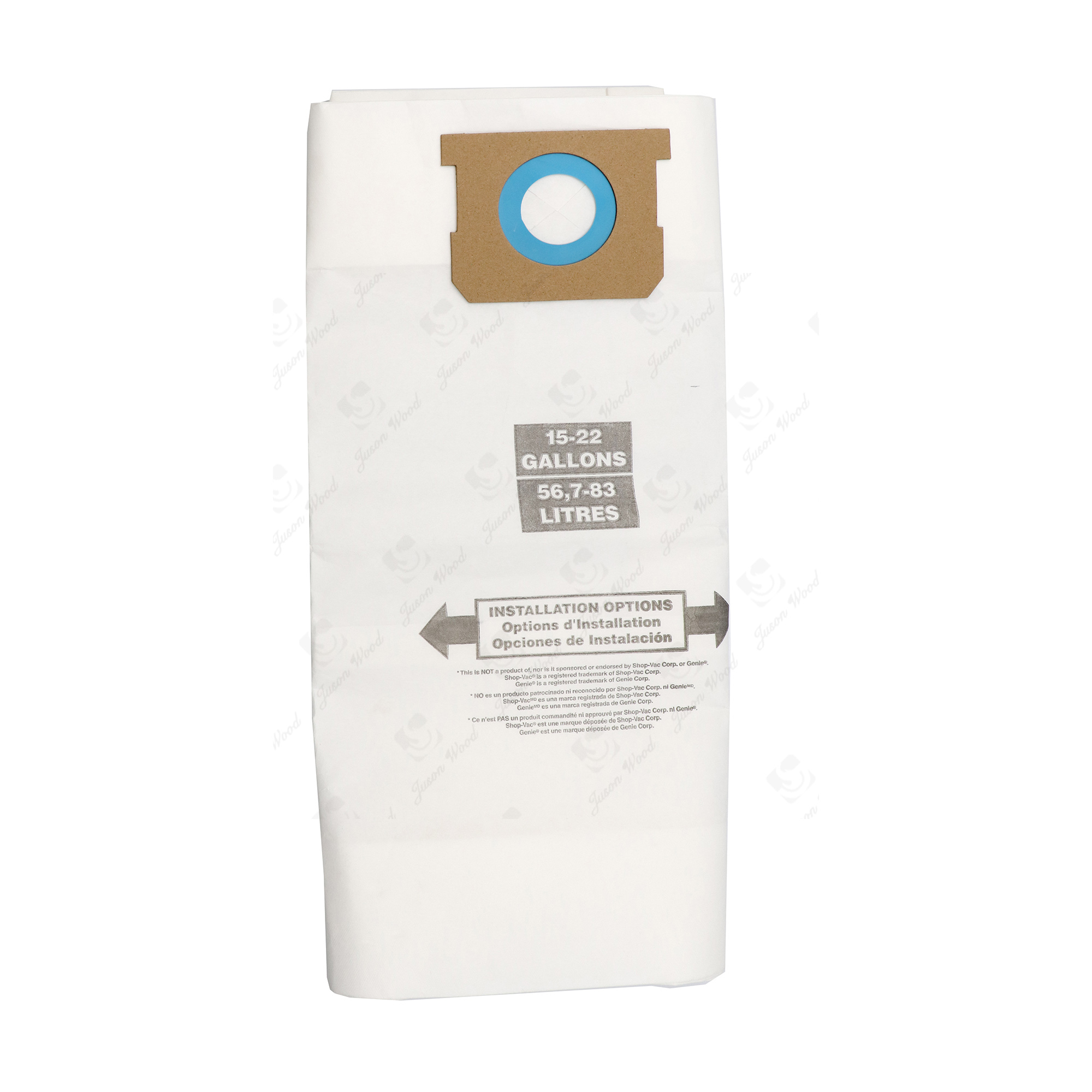 Vacuum Replacement Cleaner Bags Compatible with ShopVac 9066300 Genuine Type G, 15-22 Gallon Disposable Collection Filter Bag