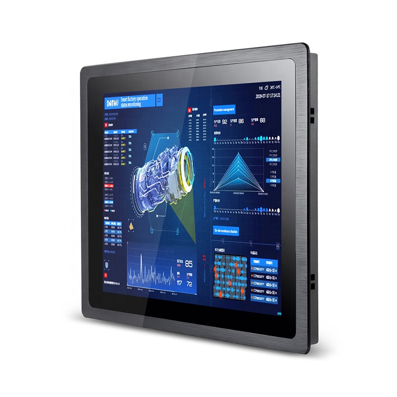Промышленный монитор Touchthink с плоской рамой, Ip65, 10,4 дюйма, водонепроницаемый промышленный сенсорный экран, монитор для интеллектуального робота