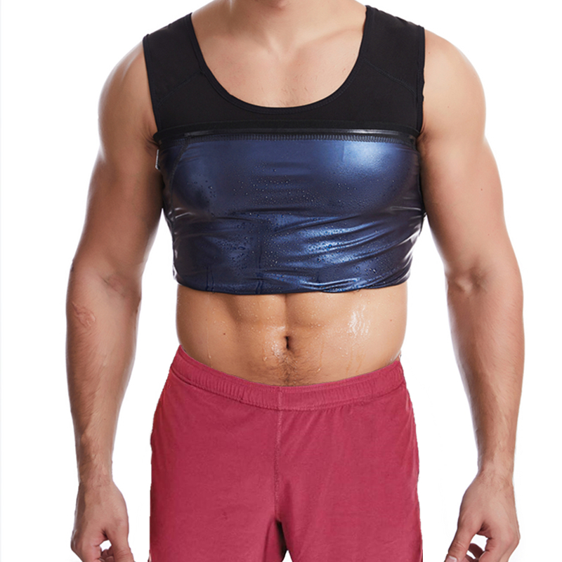 Neoprene Sweat Sauna Vest Slimming Fajas Tank Top Body Shaper Hot Sweating Sauna Man Shape Wear Fitness Shapewear Workout Shirt