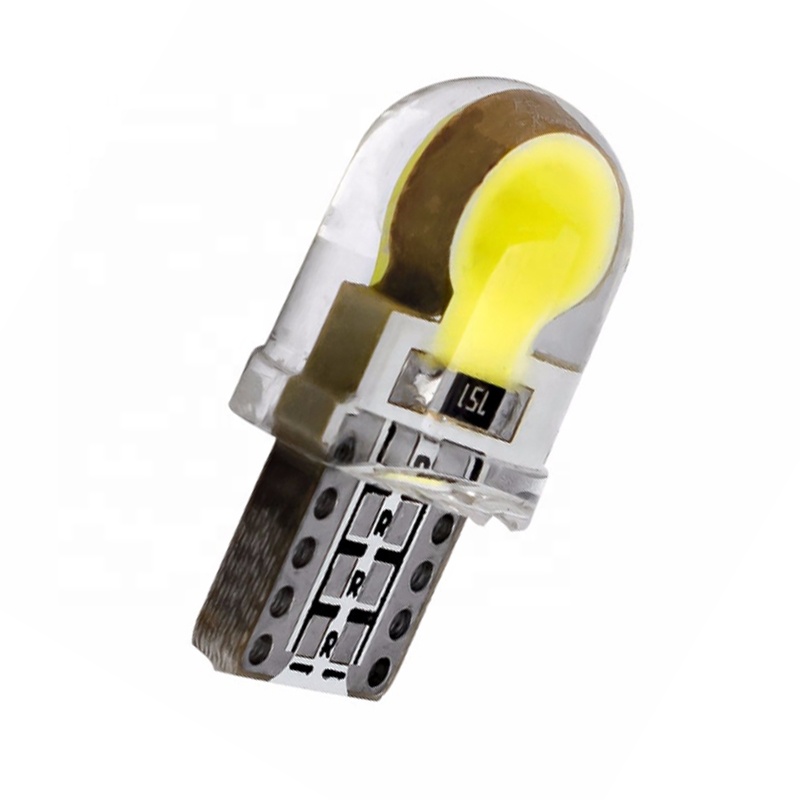 Короткие светодиодные лампы T10 COB 3 Вт T10, лампы для номерного знака auto t10 cob