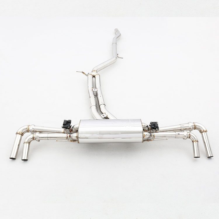 Excellent Performance Loud Sound Custom Valves Catback Exhaust For Audi Q8