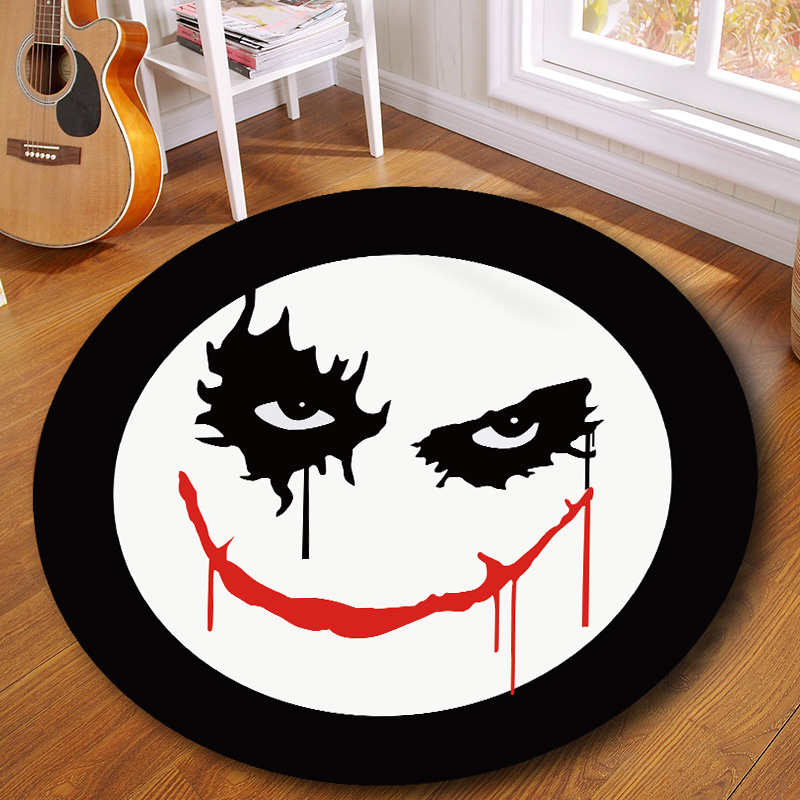 Velvet Room Rug Carpets for Living Room Sofa Rugs Hot Sale Custom Printed Halloween grim Reaper carpet tiles tapis