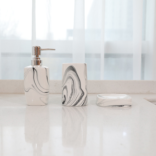 Ceramic Bathroom Stuff Accessories Set  Hotel Bathrrom Set Bathroom