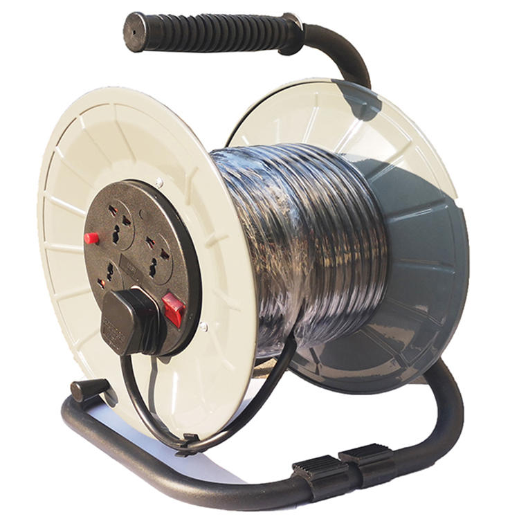 Electric extension UK 10m cable reel