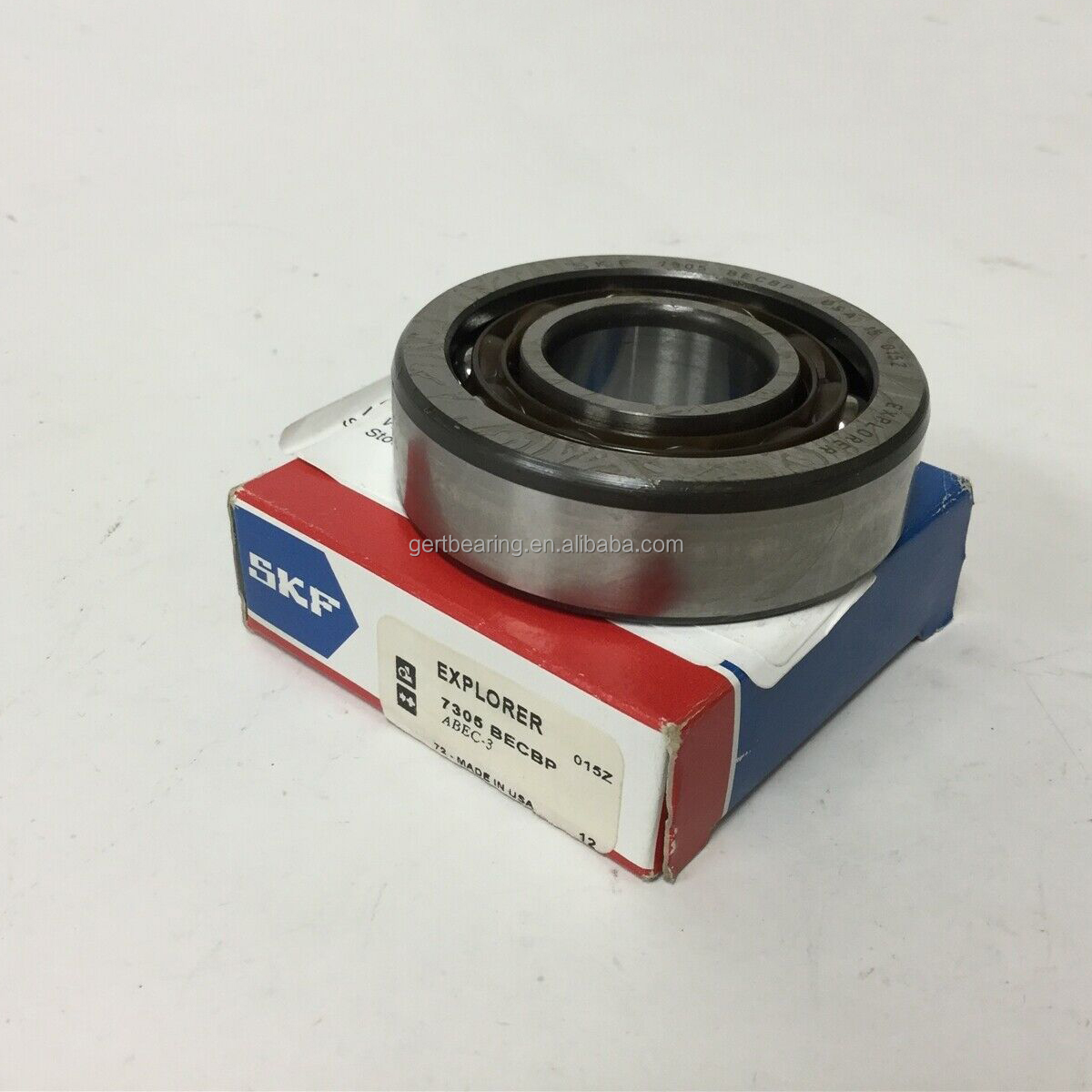 Подшипник SKF 7305 BECBP SKF, радиально-упорный шарикоподшипник 7305 BECBP SKF, размер подшипника 25x62x17