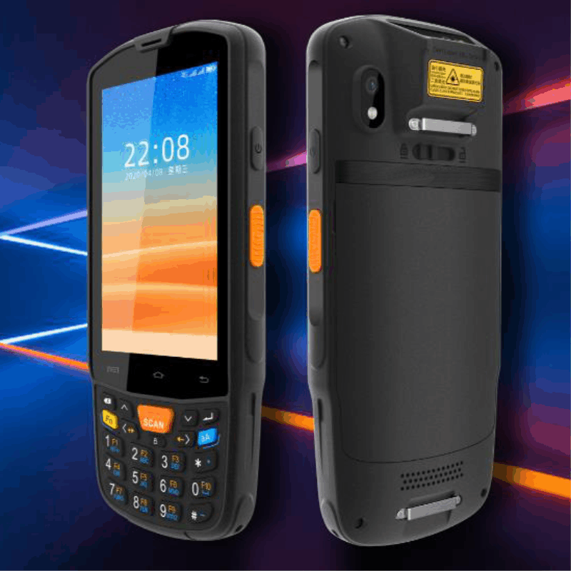 Самый дешевый прочный IP67 Android 9 ручной сканер штрих-кода Смартфон pda с Zebra 2D 4G WIFI BT GPS