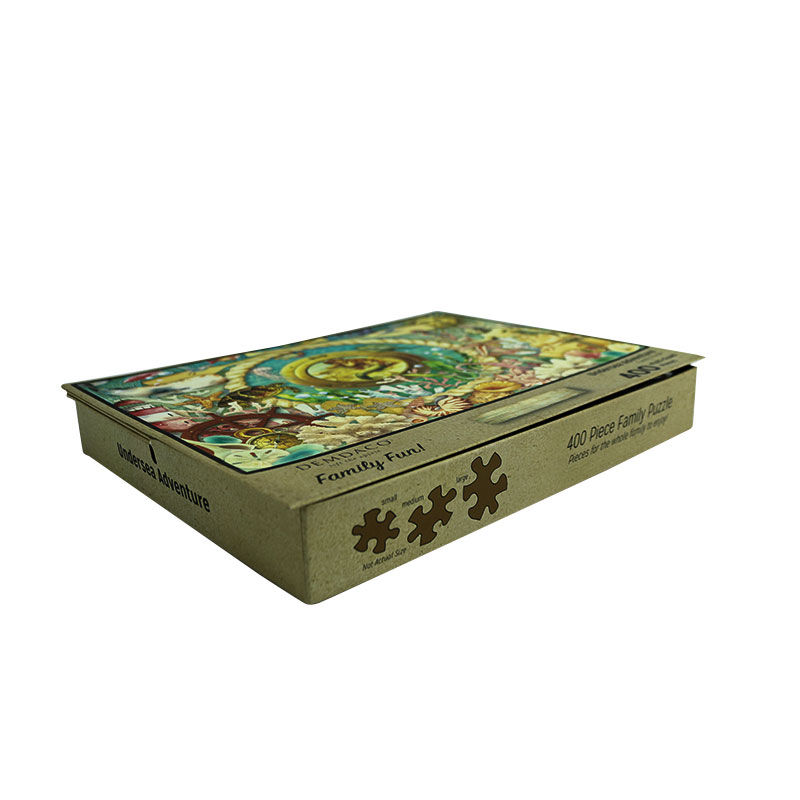 Free sample high quality customized puzzle factory price of 500 1000 cardboard adults mini puzzles