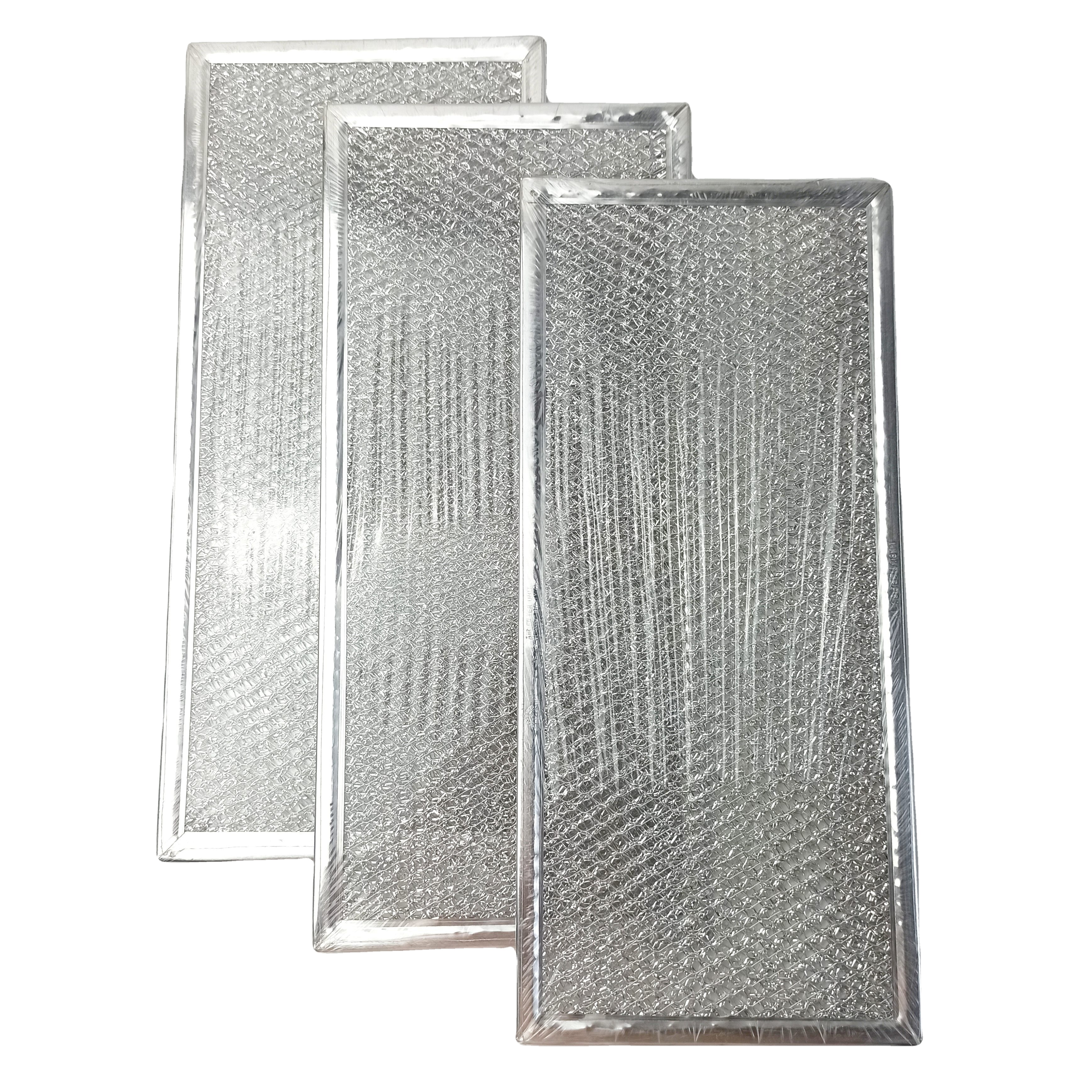 Home Appliance Parts Microwave Oven Aluminum Mesh Cooker Hood Filters