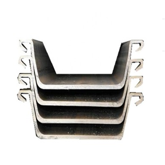 Factory price Z type cold rolled u steel sheet piles for overseas project