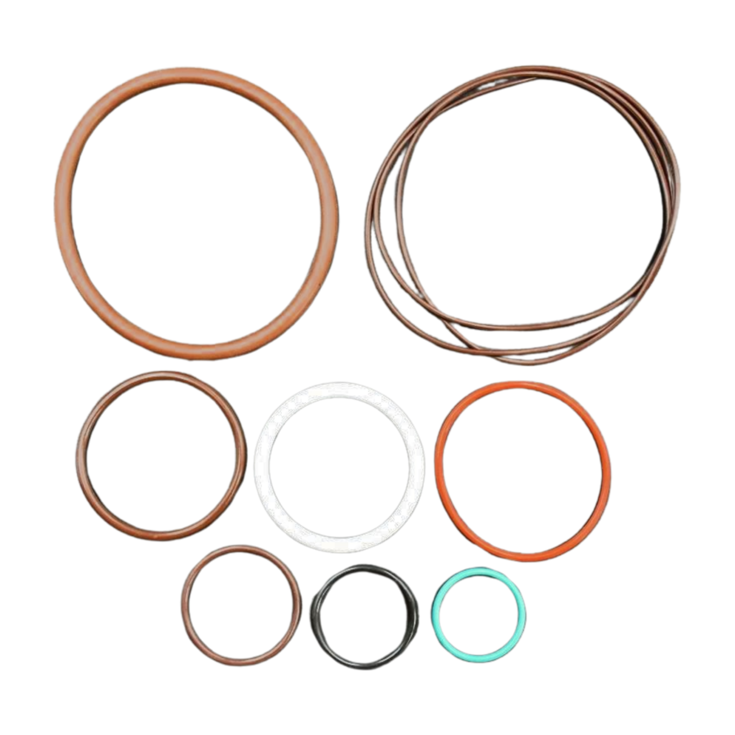 OEM Factory Customize Natural Elastic Rubber O-Ring Rubber Seal Ring EPDM Rubber Seal FKM NBR FFKM O-Ring Sealing
