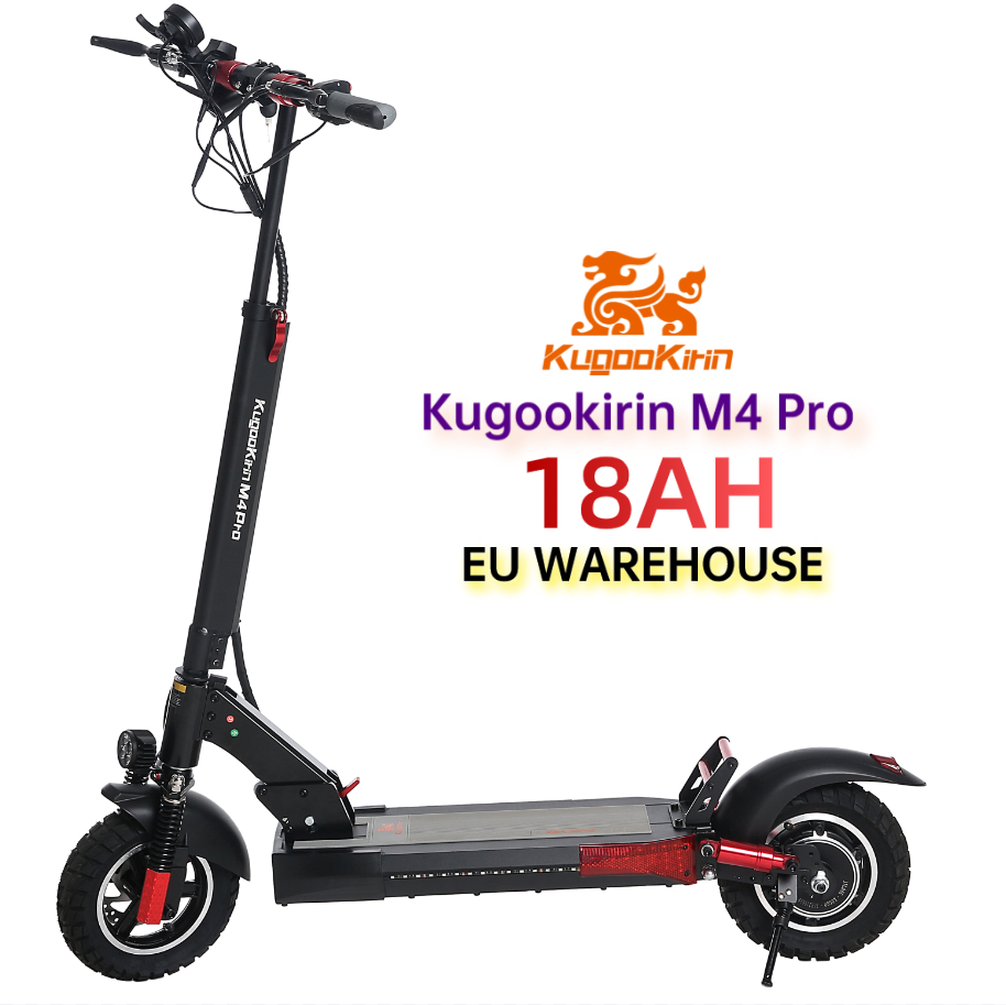 Электрический скутер Kugoo m4 pro, 2000 Вт, двойной мотор, тормоз, электроскутер для взрослых, склад в ЕС
