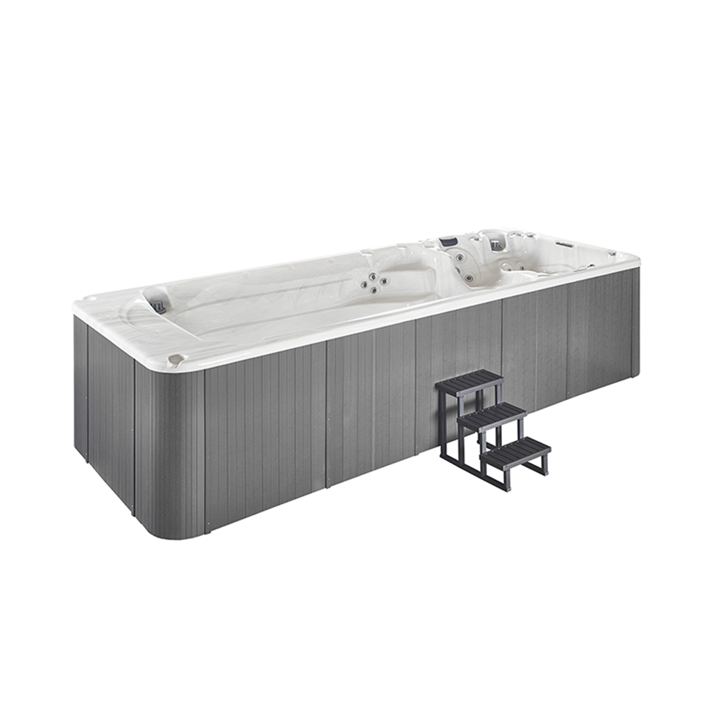 Hot sale outdoor large Deluxe spa endless swimming pool sexy massage bathtub