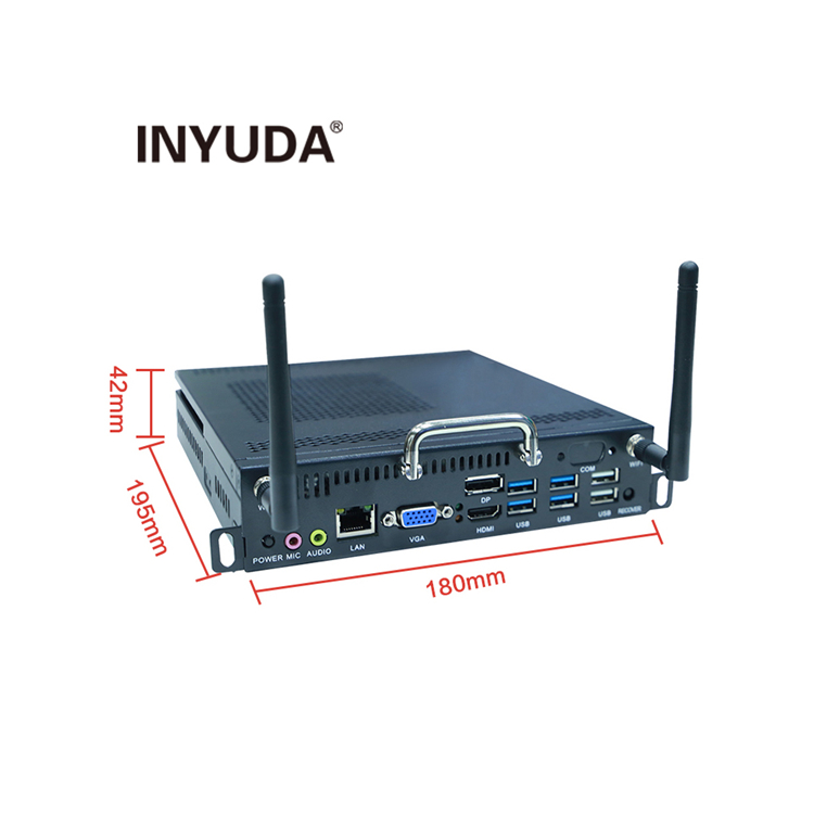 Горячая Распродажа I3/4000M CPU HM86 чипсет WIFI OPS Мини ПК компьютер хост